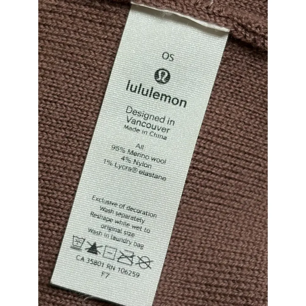 Lululemon Bundle Up Wrap (Spanish Oak / Savannah)